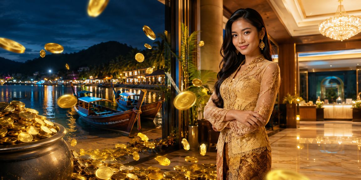 Hiburan kasino di Langkawi dengan busana tradisional